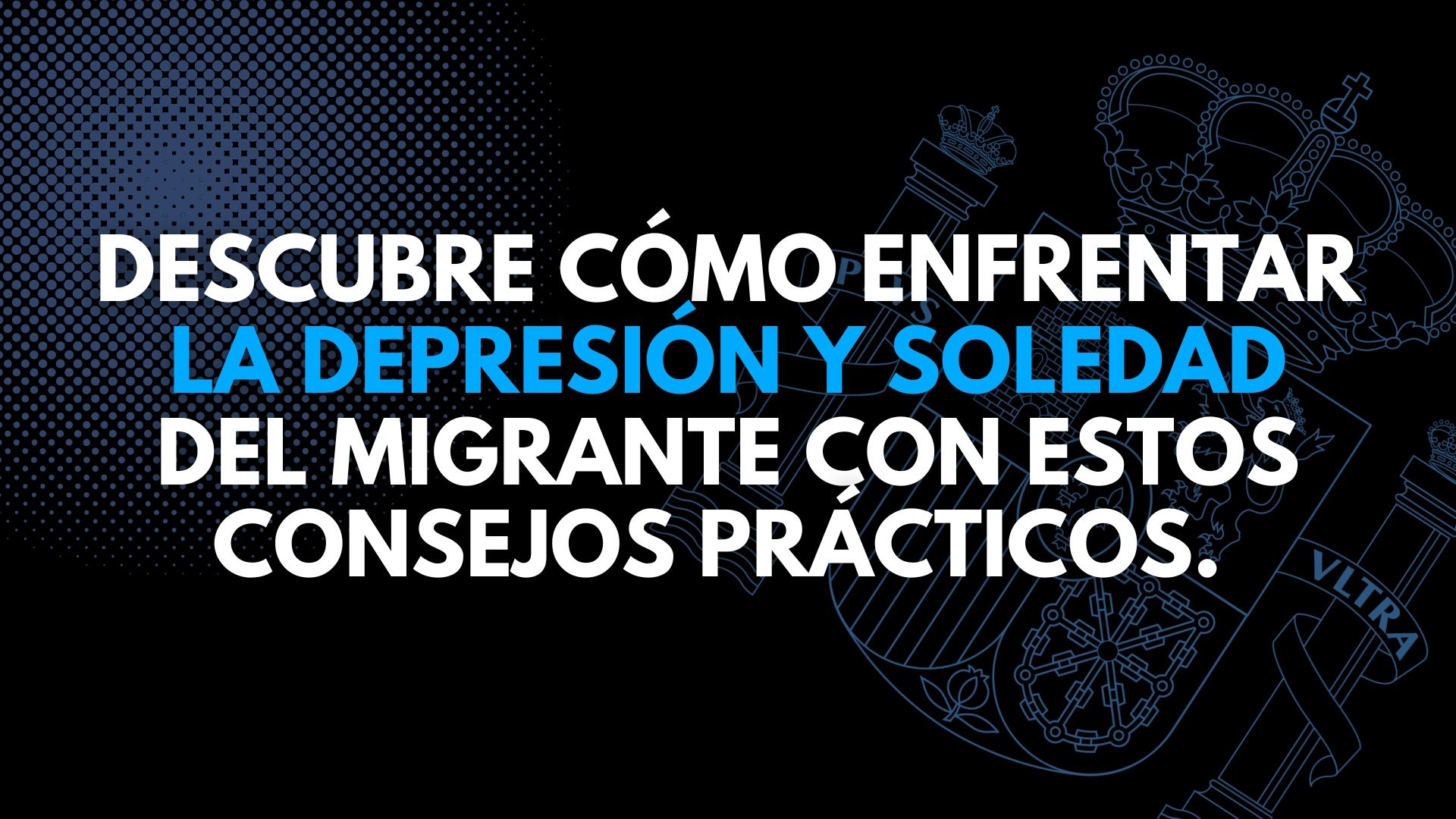 Descubre cómo enfrentar la depresión y soledad del migrante con estos consejos prácticos