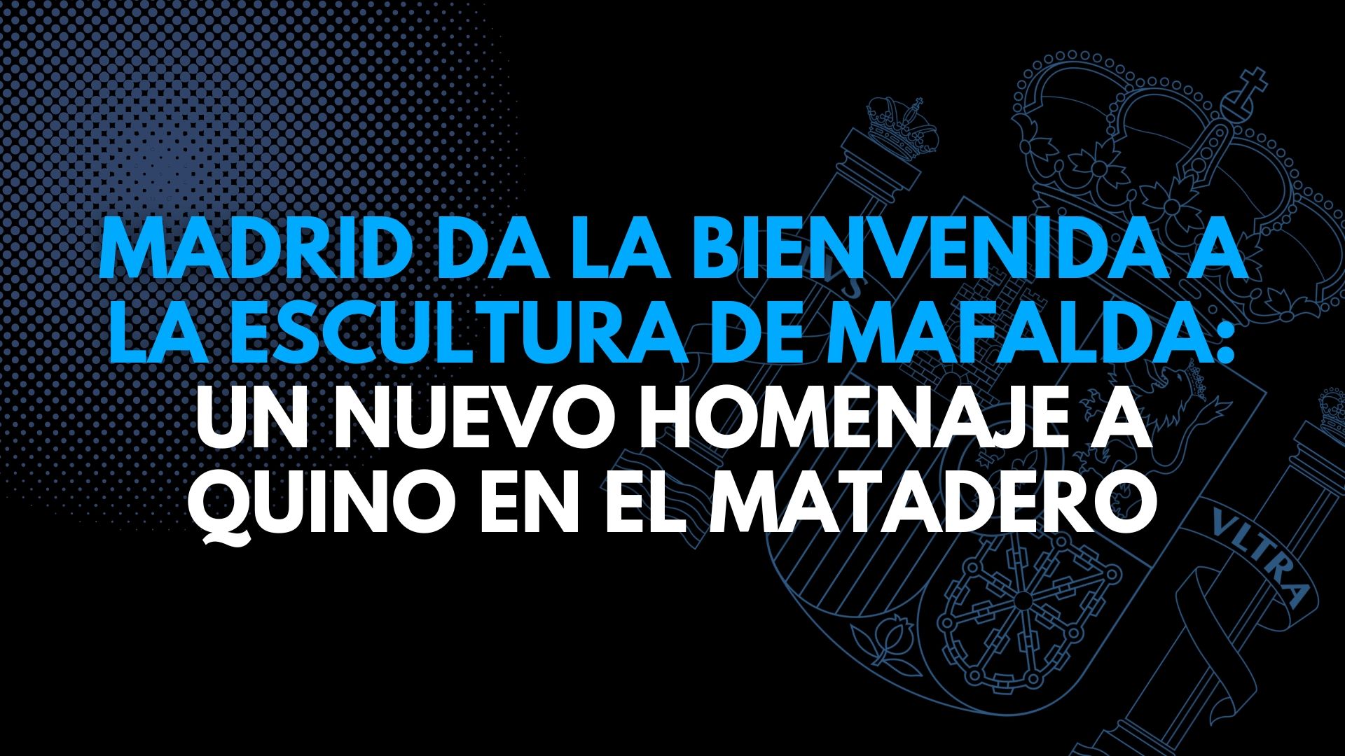 Madrid da la bienvenida a la escultura de Mafalda: Un nuevo homenaje a Quino en el Matadero